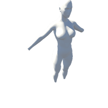 Sci-Fi Girl base mesh Body_Head